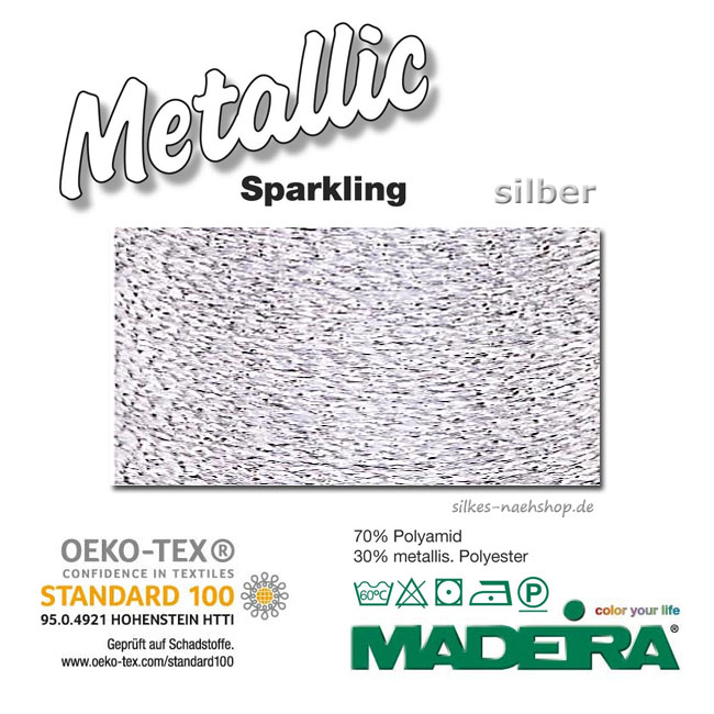 Madeira Metallic Stickgarn