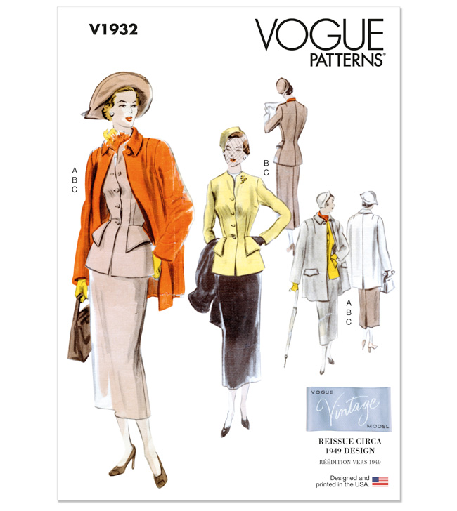 Schnittmuster Vogue 1932