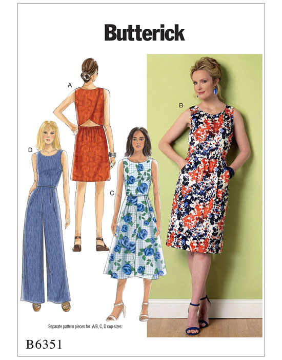 Produktfoto Butterick Schnittmuster B6352