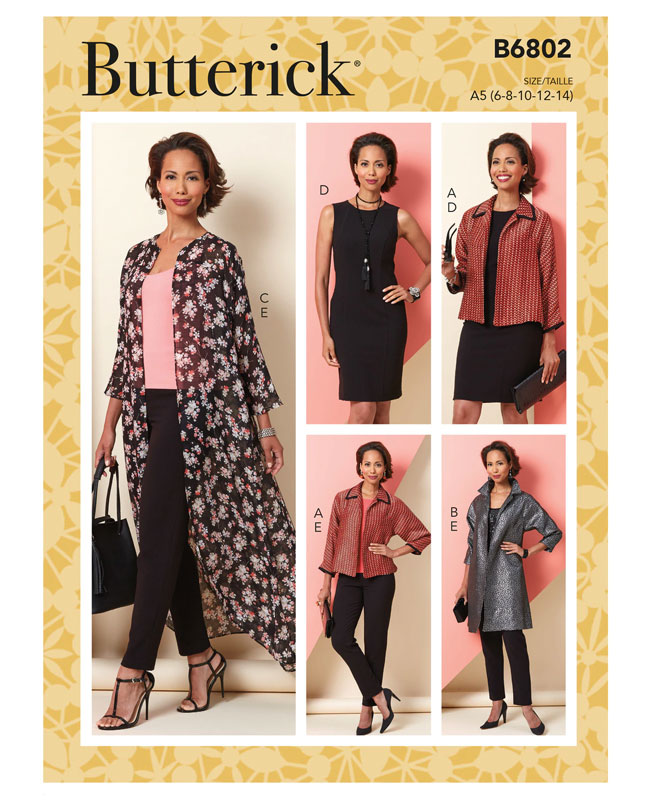 Butterick Schnittmuster Abbildung