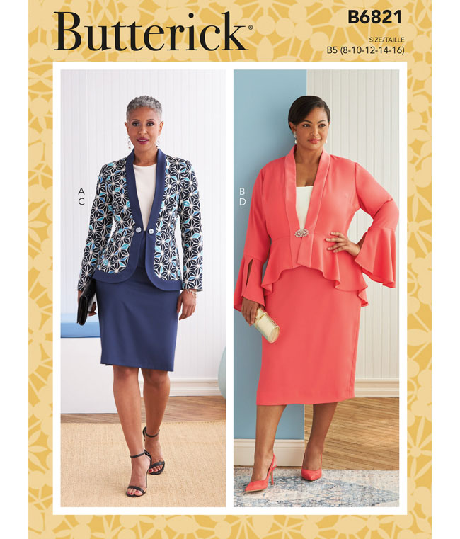 Butterick Schnittmuster B6821