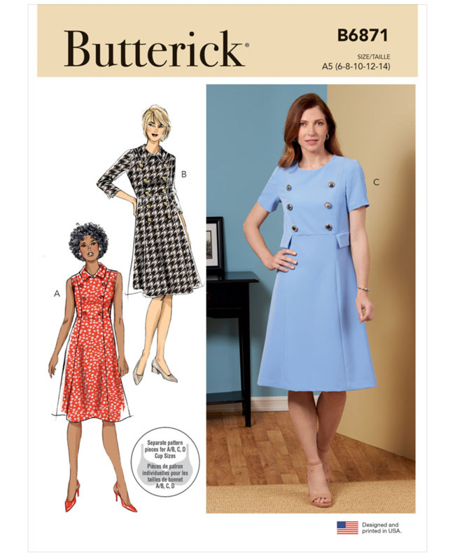 Butterick Schnittmuster Abbildung