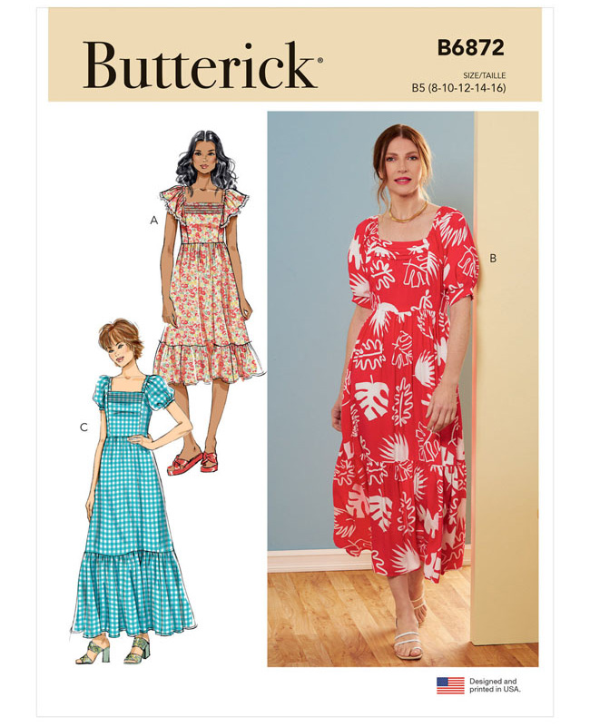 Butterick Schnittmuster Abbildung