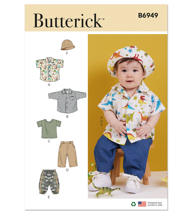 Butterick Schnittmuster Baby