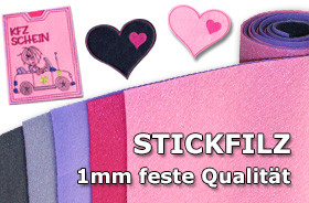 fester Filz/Stickfilz