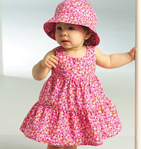 B5017 Butterick Schnittmuster Babykombi EASY!