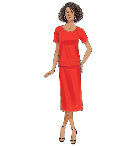 B6207 Butterick Schnittmuster Kombination EASY!