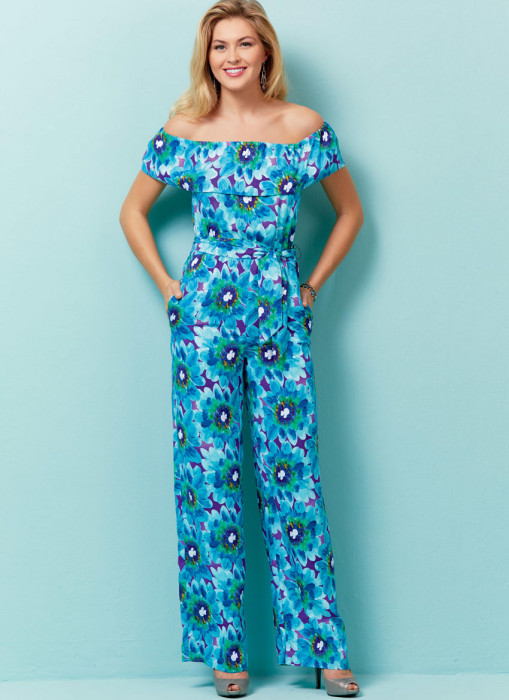 B6566 Butterick Schnittmuster Overall + Kleid