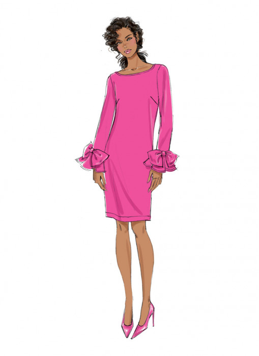 V9325 VOGUE Schnittmuster Kleid EASY