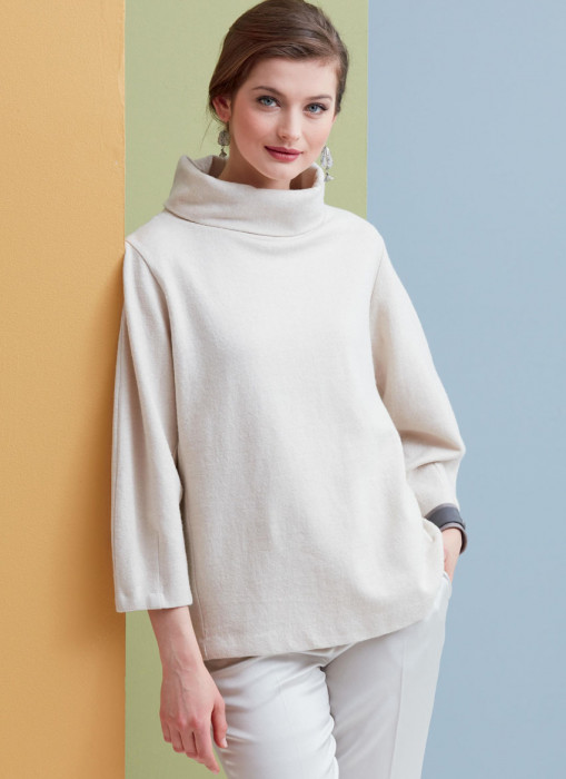 V9330 VOGUE Schnittmuster Oversized Shirt EASY!