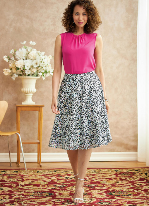 B6718 Butterick Schnittmuster Kombination