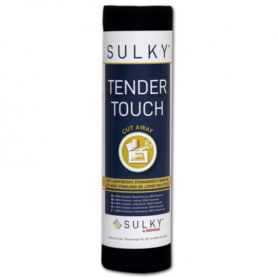 Gunold Sulky Tender Touch schwarz 5m x 25cm