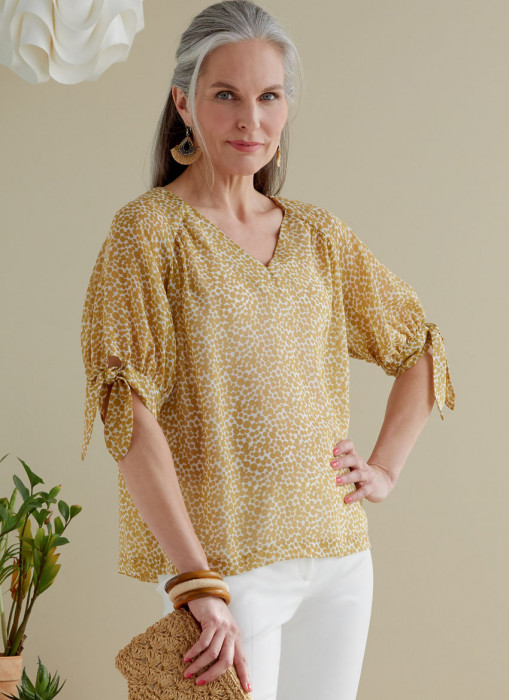 B6770 Butterick Schnittmuster Blusenshirts