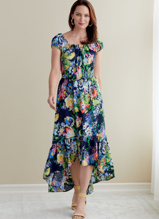 B6757 Butterick Schnittmuster Kleider