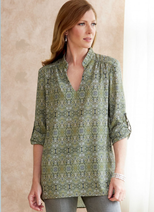 B6801 Butterick Schnittmuster Blusenshirt