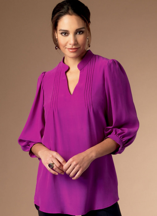 B6801 Butterick Schnittmuster Blusenshirt