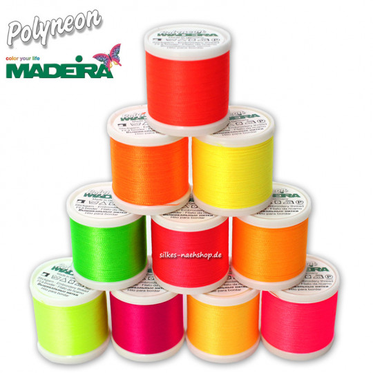 Madeira Polyneon Stickgarn NEON 400m