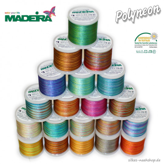 Madeira Polyneon Stickgarn MULTICOLOR 200m