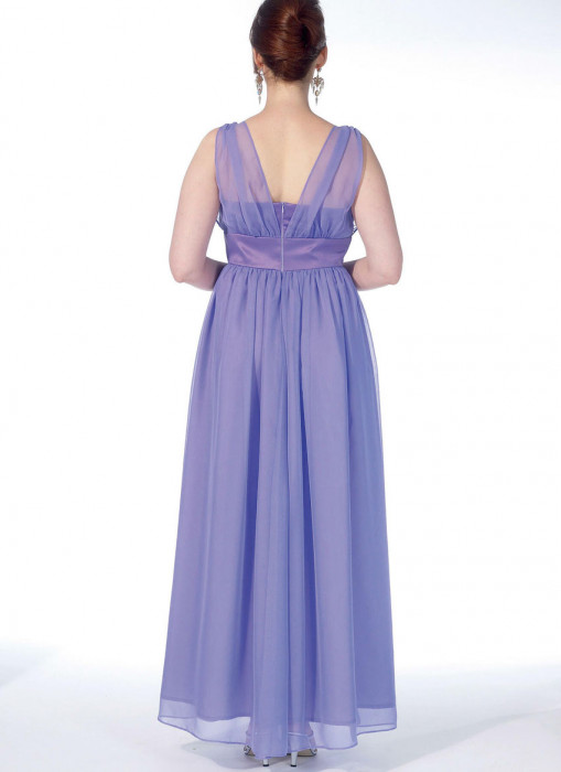 M7090 McCalls Schnittmuster Abendkleid Cocktailkleid