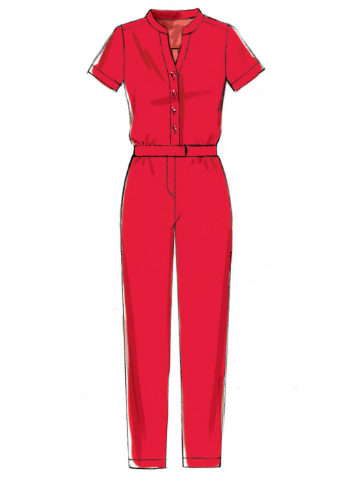 M7330 McCalls Schnittmuster Overall Jumpsuit