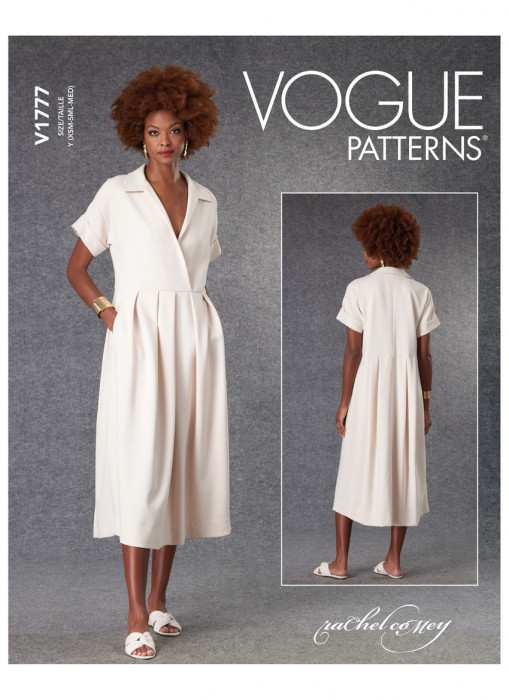 V1777 VOGUE Schnittmuster Designer Kleid