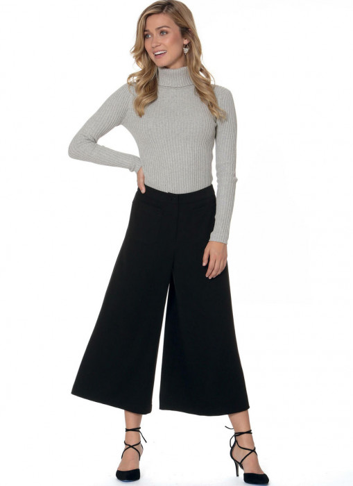 M7475 McCalls Schnittmuster Rock Culotte