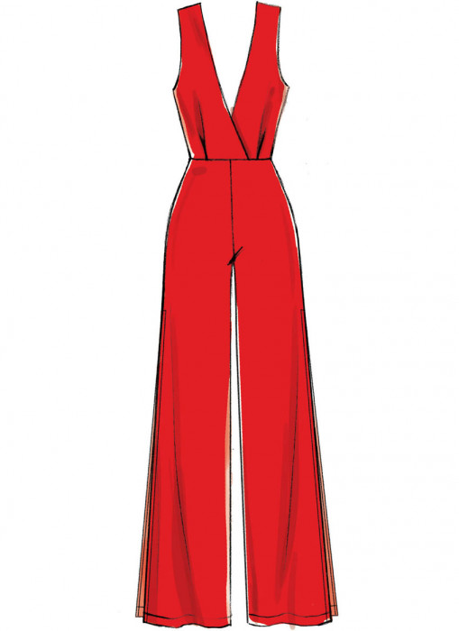 M7910 McCalls Schnittmuster Jumpsuit