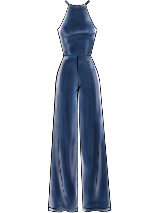 M7910 McCalls Schnittmuster Jumpsuit