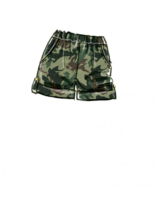 M8099 McCalls Schnittmuster Cargohose Shorts