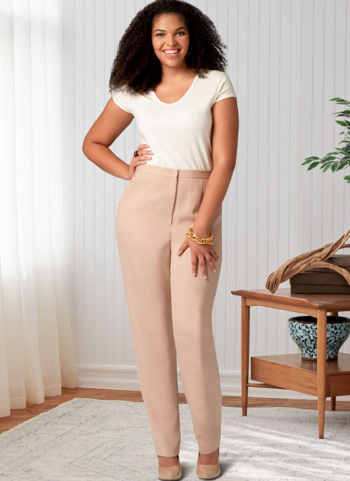 B6845 Butterick Schnittmuster Designer-Hose