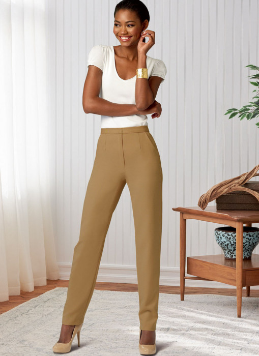 B6845 Butterick Schnittmuster Designer-Hose