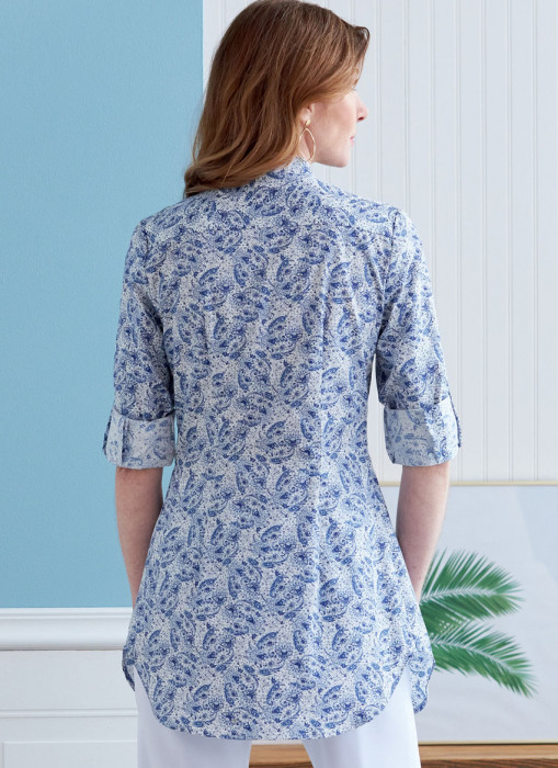 B6852 Butterick Schnittmuster Designer-Bluse