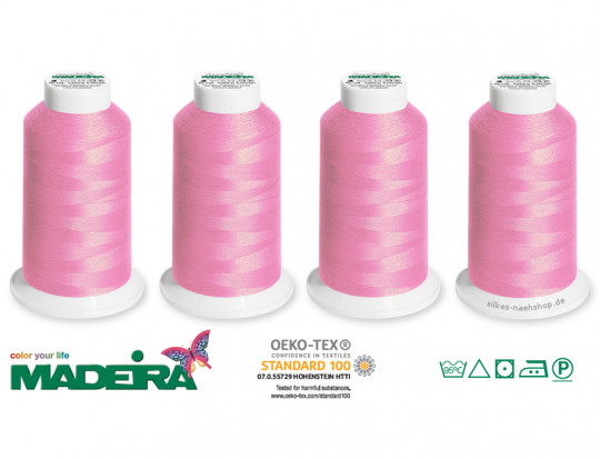 Overlockgarn Madeira Aerolock rosa 4x2500m