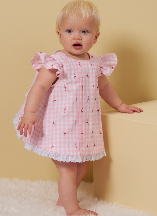 B6884 Butterick Schnittmuster Babykombination