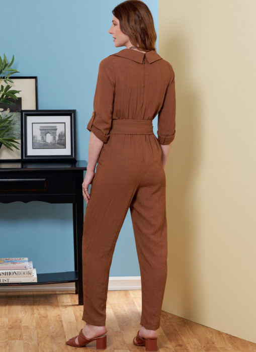 B6881 Butterick Schnittmuster Overall Jumpsuit