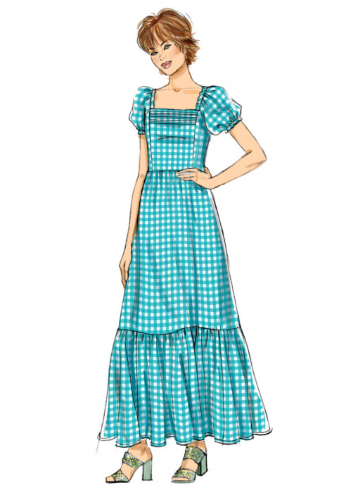 B6872 Butterick Schnittmuster Sommerkleider