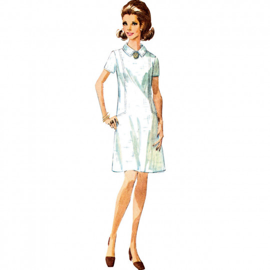 9371 Simplicity Schnittmuster Vintage Kleid 60er Jahre