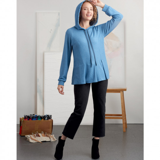 9384 Simplicity Schnittmuster Sweatshirt Hoodie