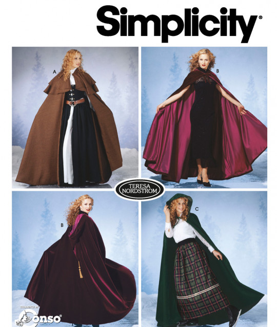 7100 Simplicity Schnitt Cape Umhang