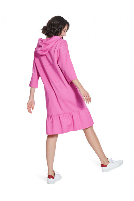 5851 Burda Schnittmuster Hoodie-Kleid EASY!