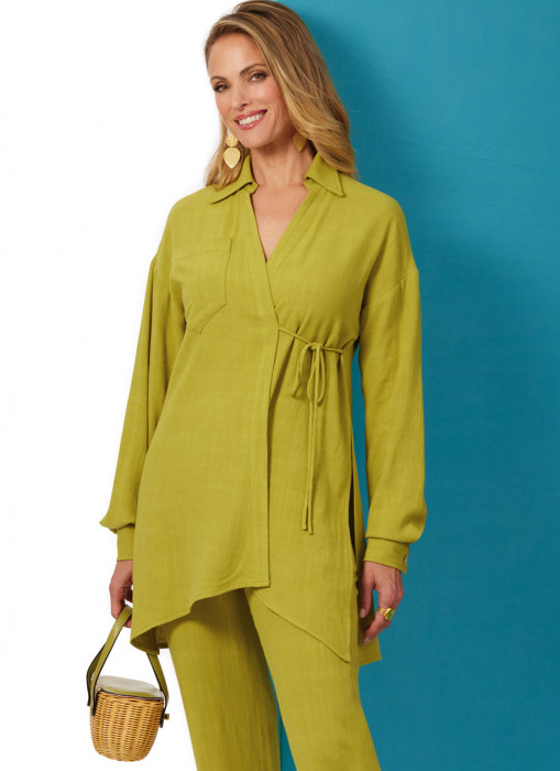 B6932 Butterick Schnittmuster Bluse und Hose