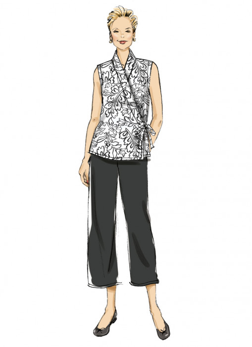 B6976 Butterick Schnittmuster Designer Kombination