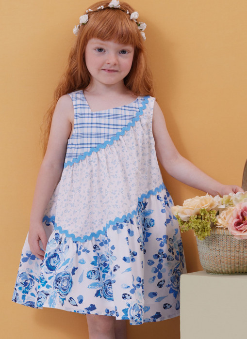 B6988 Butterick Schnittmuster Kinderkleider