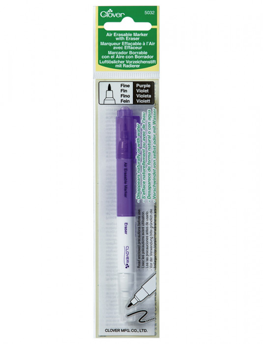 Clover Sublimatstift Trickmarker mit Radierer violett