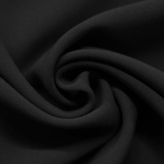 50cm Stretch Gabardine schwarz