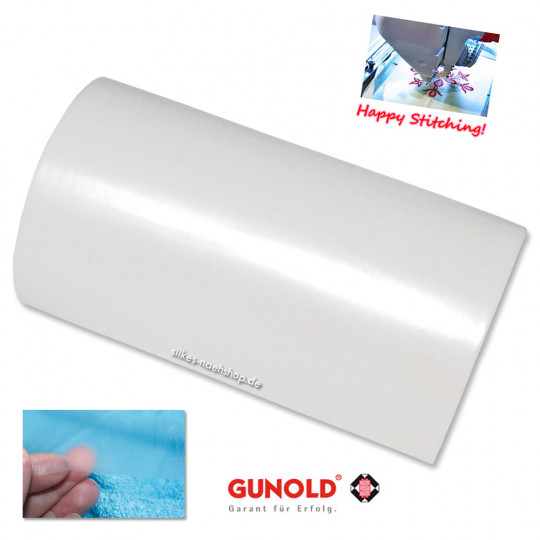 Gunold Solvy Stickfolie wasserlöslich 100m Rolle