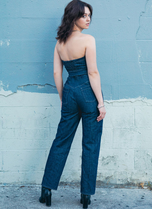 M8360 McCalls Schnittmuster Jumpsuit Overall