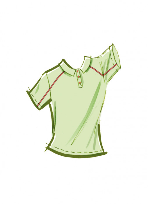 M8481 McCalls Schnittmuster Tennis-Outfit