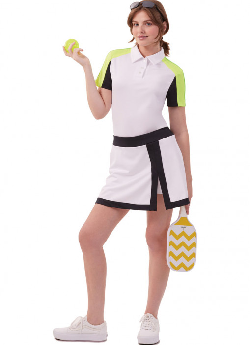 M8481 McCalls Schnittmuster Tennis-Outfit