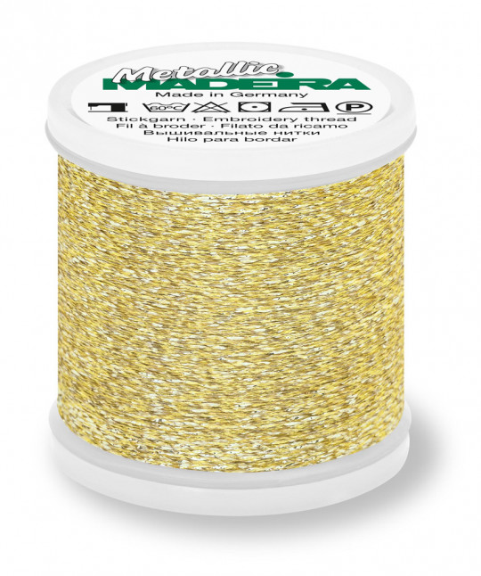 MADEIRA Metallic Stickgarn Sparkling gold dust